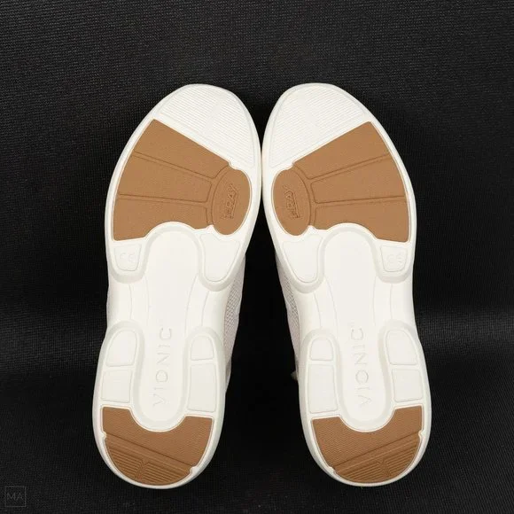 NWOT Vionic Women's Leyo Sneakers Cream - Picture 7 of 9